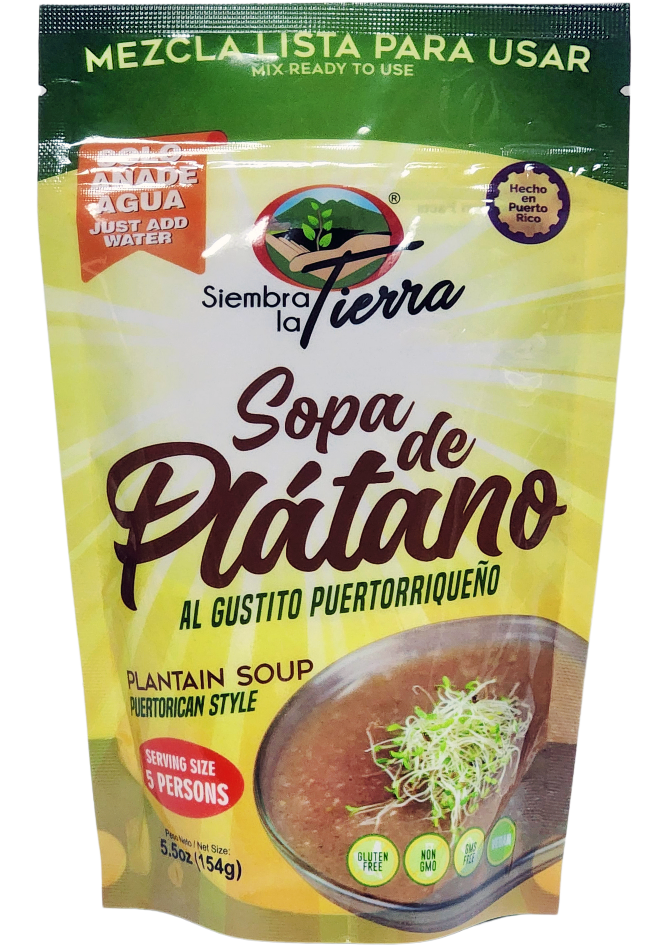 Sopa de Plátano - Just add water - 5.5 oz