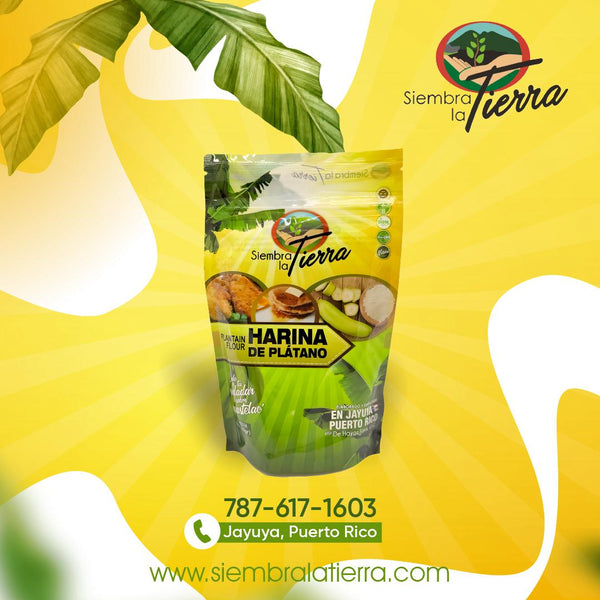 Harina de Plátano - Caja de 12 unidades /8oz