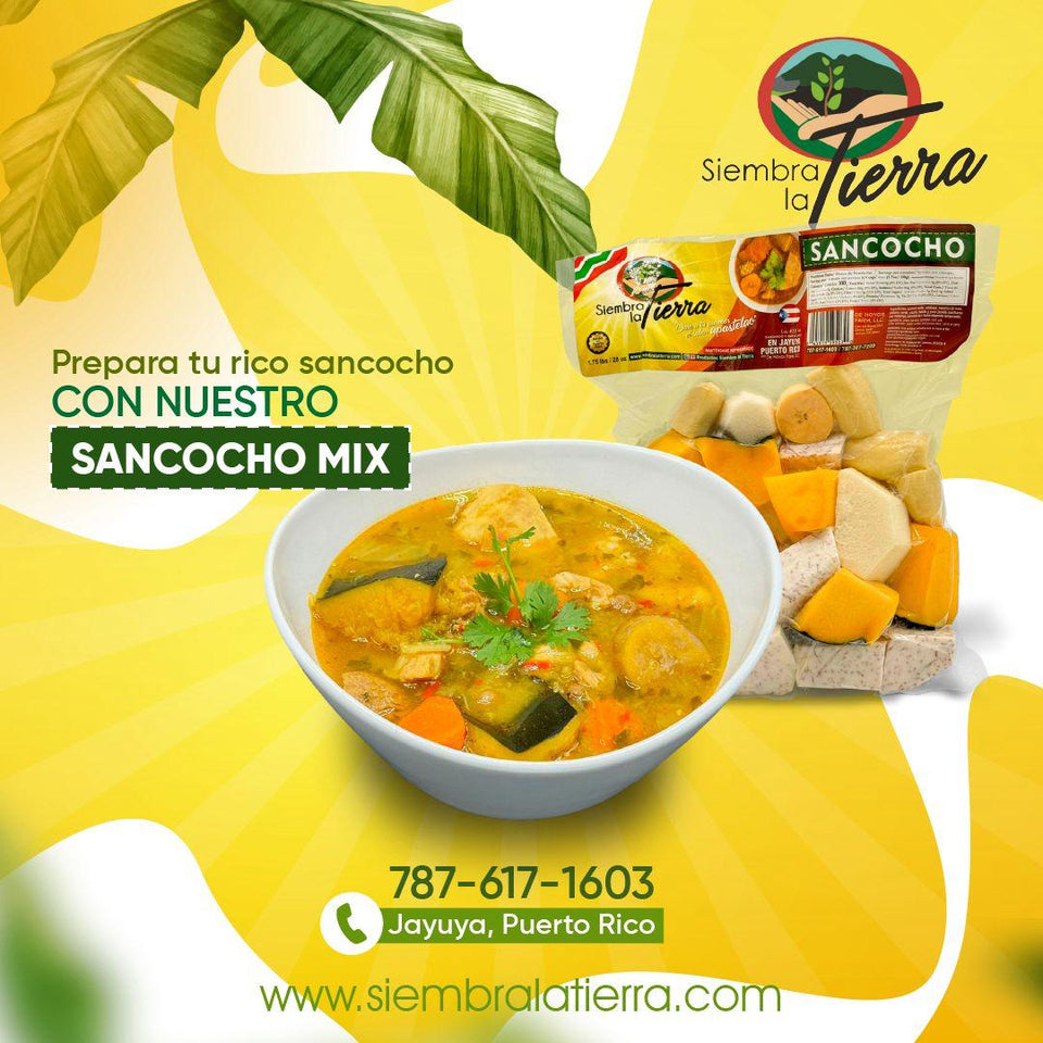 Sancocho - Vianda Mix -  Caja de 16 unidades /1.75 lbs