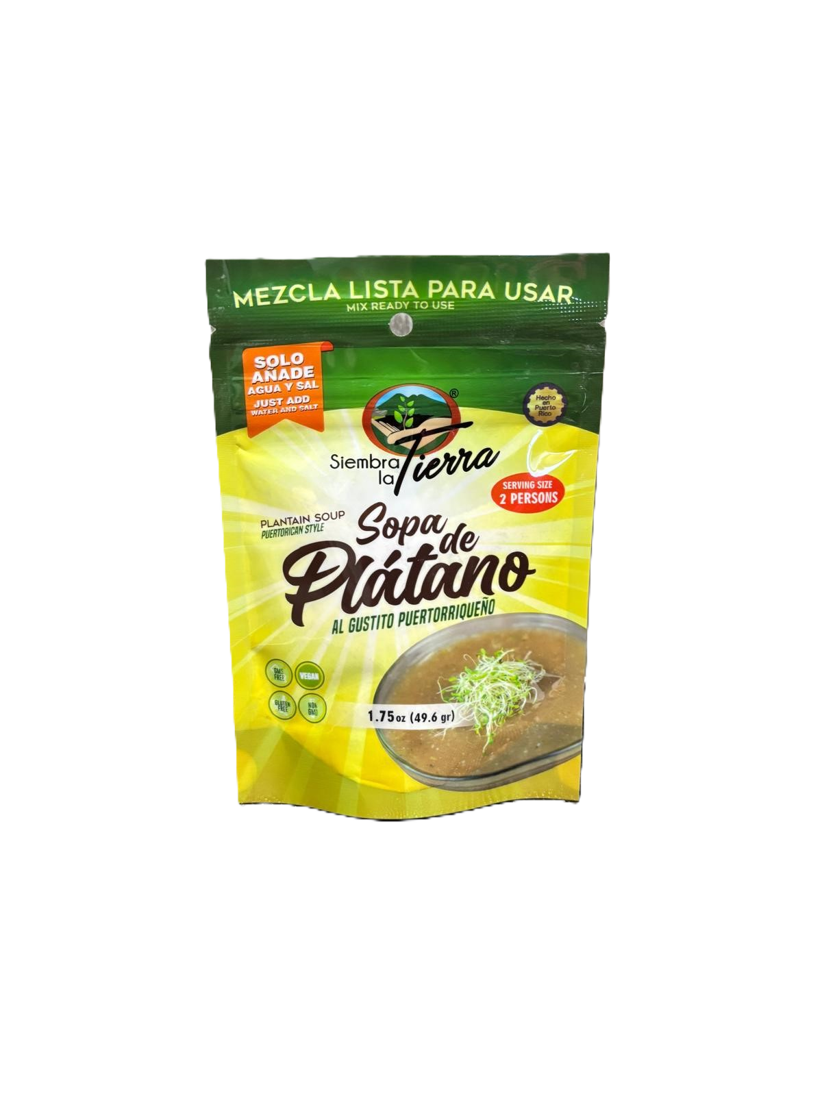 Sopa de Plátano en Polvo - Caja de 32 unidades / 1.75oz