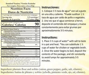 Sopa de Plátano - Just add water - Incluye 3 empaques