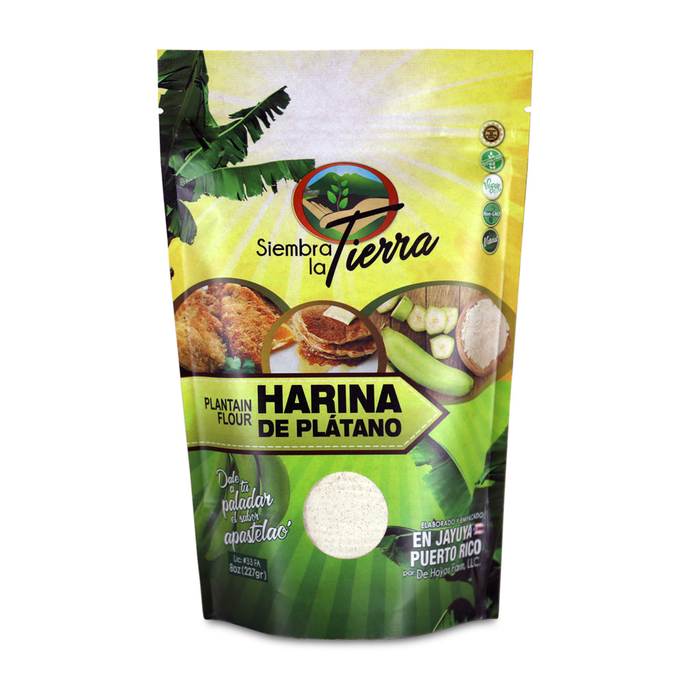 Harina de Plátano - Empaque (8 oz.)