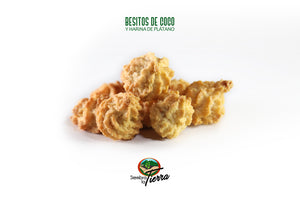 Besitos de Coco con Plátano - Bowl  - Tarrina (5 oz.)